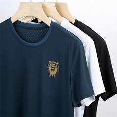 BGW368男士2024年夏季新款百搭T恤男短袖日常休闲体恤男装，男装T恤，电商B360