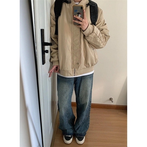 【有货】XZ434CC-特P76 美式飞行夹克男春秋短款棒球服外套图片