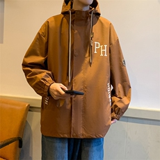 春秋季印花外套男女同款新款美式夹克XZ102B-1-JK6656P85，男装夹克，星座102B-1