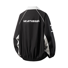 立体白底印花潮牌立领机车夹克男:聚酯纤维JK77979P68控108，男装夹克，星座227-7