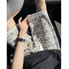 ！2025夏季新款男士印花短裤潮牌情侣五分裤DK350特P25控49，男装休闲裤，电商B220