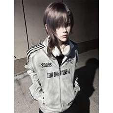 有货。喷脏卫衣男女春秋夹克外套上衣WB667-P60，男装夹克，星座412-3