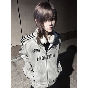 有货。喷脏卫衣男女春秋夹克外套上衣WB667-P60图片