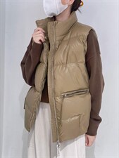 休闲羽绒马甲，女装马甲，驿谷