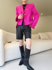 小香风短款外套，其它，LION&CAT(2F)