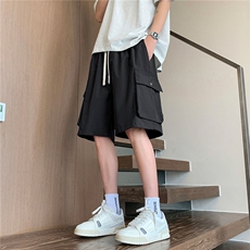 工装短裤男裤子2025新款潮夏季薄款美式男生休闲裤五分裤男女同款，男装牛仔裤，四季星座505
