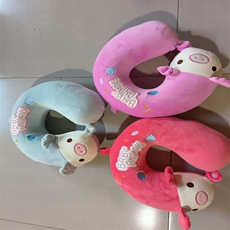 龙华毛绒玩具 小猪颈枕