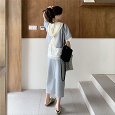 夏装大量现货！蕾丝连帽卫衣三件套2C133-8953P165K238，女装套装/套裙，2C133