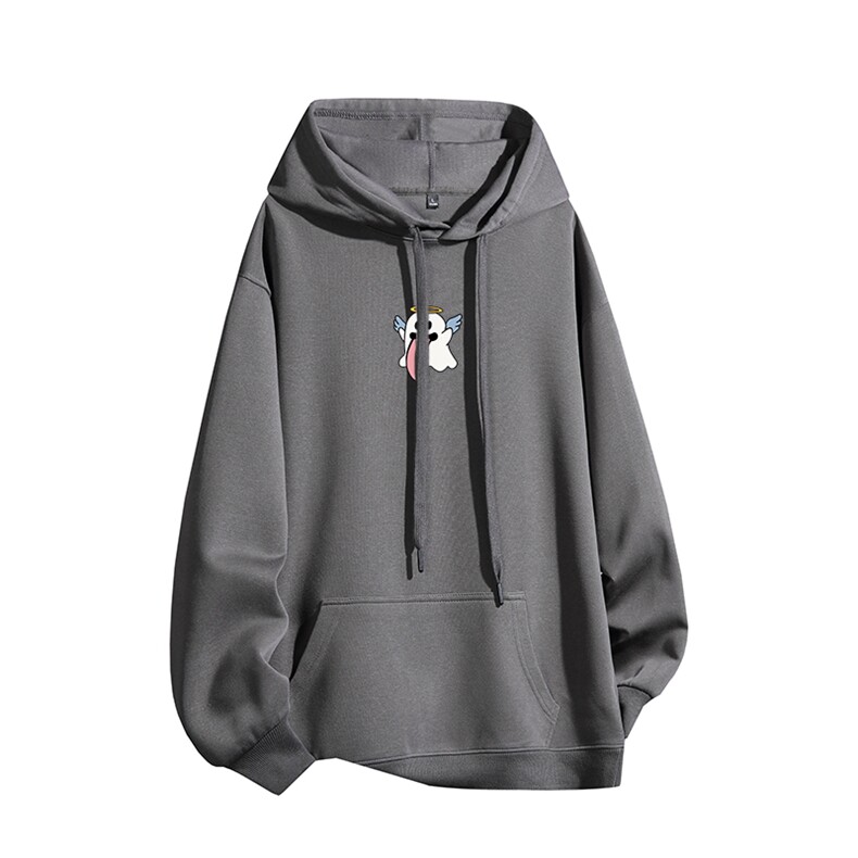 得物供货、复合重磅420克现货连帽卫衣宽松HD019-1-HML530-特P45,男装卫衣,电商019-1