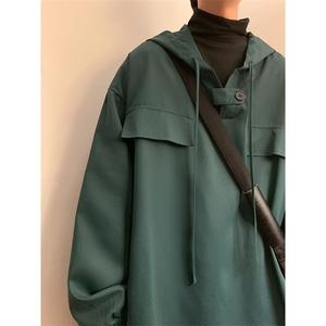 现货DSA059-7839-P45 控68 秋季连帽休闲宽松高品质百搭卫衣上衣图片