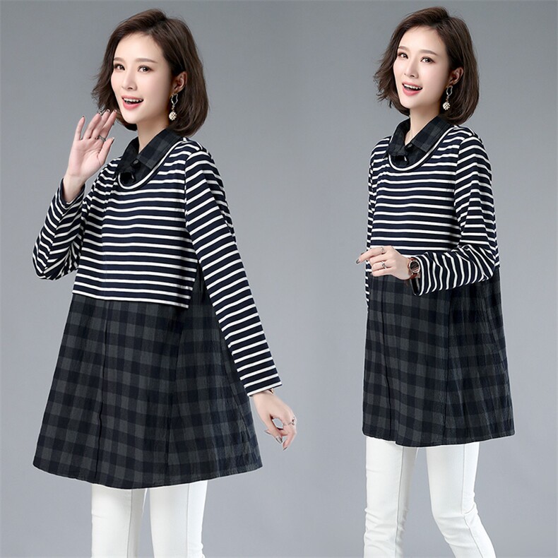 连衣裙宽松时尚潮流2021年春季自然舒适，女装连衣裙，小林双子