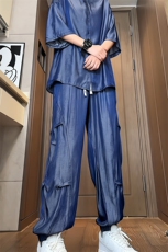 量大优供视频束脚冰丝长裤M-5XL特P30控68CK32，男装休闲裤，电商B325