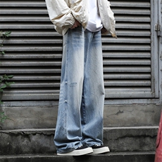 903-NB52-特P68【S-XXL】冰蓝牛仔裤！3，男装牛仔裤，星座903