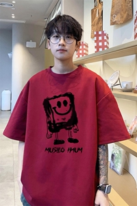 已注册抖音直播重磅短袖T恤280克TB4367批28纯棉220克T4367P23图片