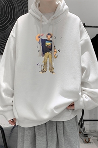 连帽卫衣男大码胖子帽衫大号运动服WY2419-P35图片