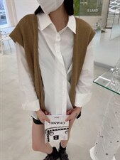 秋季新款衬衫带披肩两件套，女装衬衫，88名店