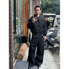 【有货】MF323ZZ-特95短宽bomber双面穿飞行夹克cleanfit棉服外套，男装夹克，星座1007（原301D）