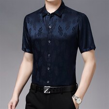 GBN8868夏季新款男式休闲衬衫短袖时尚衬衣P275，男装衬衫，电商B360