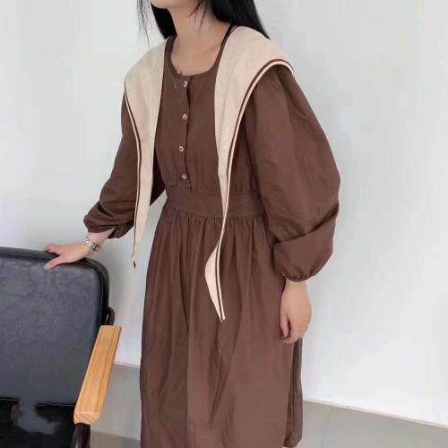 2021秋季新品连衣裙，女装连衣裙，曼希野