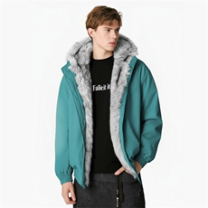 高品质冬季美式高街冬季重磅硬挺短款座山雕毛领棉衣男女加厚外套，男装棉衣，星座1402-1