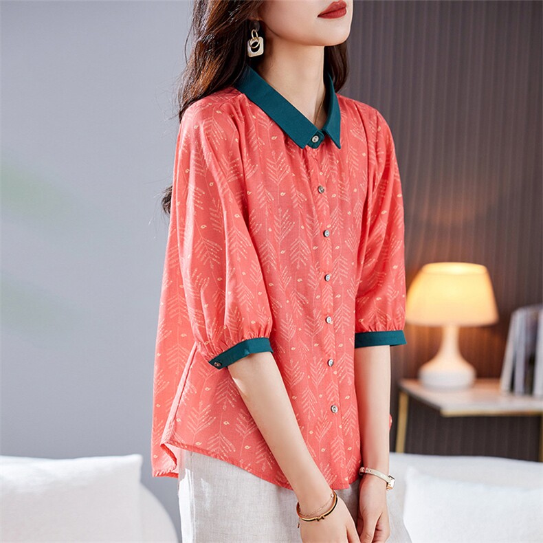 2023夏季新款简约气质宽松时尚休闲显瘦舒适上衣，女装T恤，丽影随形