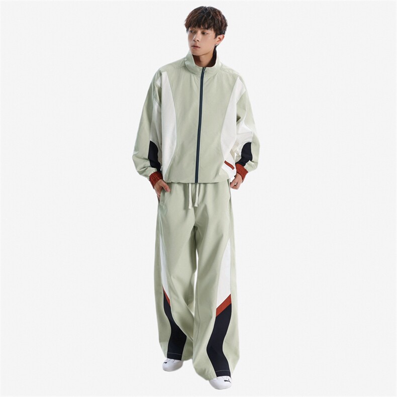秋款新款户外防水冲锋衣套装男女撞色夹克套装A406TZ571P103,男装夹克,星座309（原A406）
