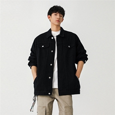 25新款抖音品质牛仔夹克中性风宽松韩版水洗外套N991/P98，男装工装外套，星座202-3