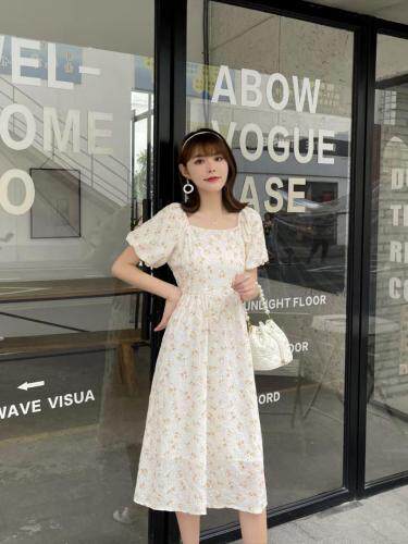 【现货】夏季新款小清新碎花连衣裙，女装连衣裙，芷炫