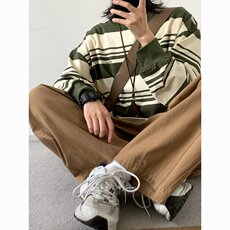 冬卫衣男2025年春秋季韩版新款圆领宽松上衣chic港风潮流T18p38，男装卫衣，电商D315
