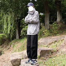 防晒速干裤子男秋季降落伞薄款直筒裤K2905P35，男装休闲裤，星座1116-2