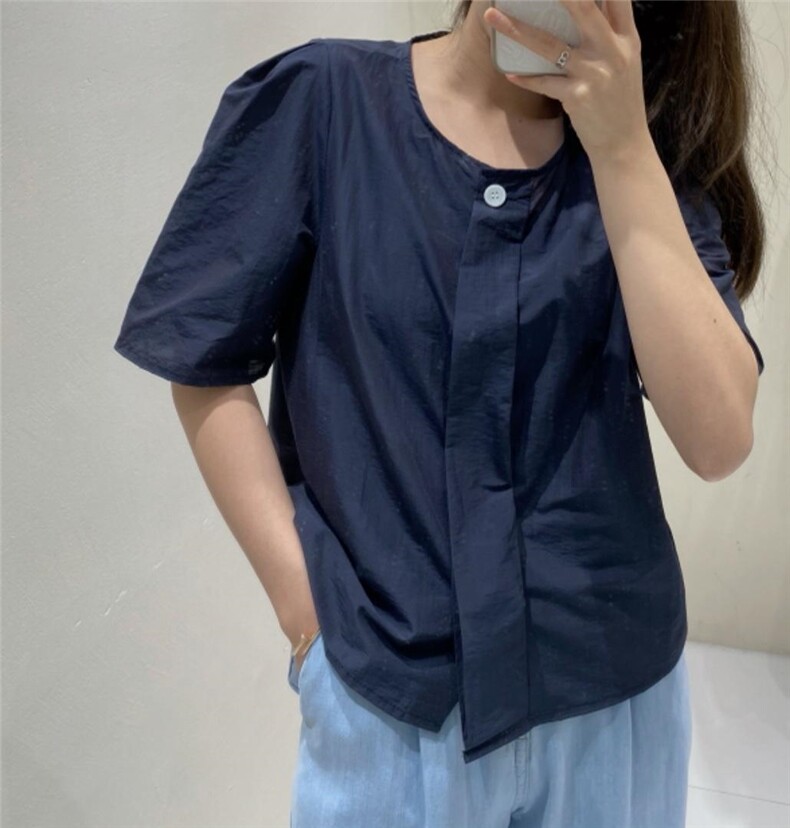 夏季韩系上衣系列，女装，唯品