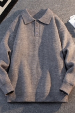 8808-P582025年秋冬新款休闲毛衣男士时尚长袖宽松针织衫上衣，男装针织衫/毛衣，电商A113
