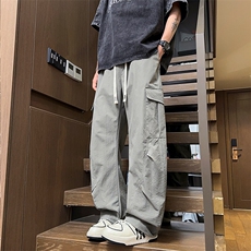 2025新款工装痞帅铆钉美式高街青少年潮牌男裤XZ301b-2-CK721TP40，男装休闲裤，星座301B-2（原A443-1）