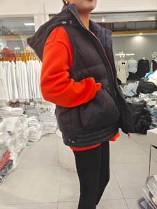 连帽马甲,女装马甲,IEC