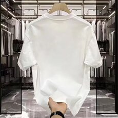 1506/QD43750/P32痞帅高级感短袖男士t恤夏季潮流百搭个性体恤衫，男装T恤，星座1506