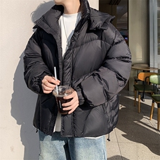 泡芙云朵情侣款羽绒服加厚保暖90白鸭绒225-2-Y213-P255，男装羽绒服，星座225-2