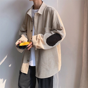 灯芯绒刺绣衬衫 男女同款917-1 C62  P45图片