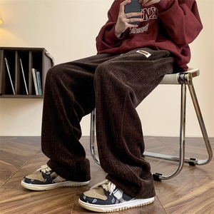 重磅雪尼尔筷子条贴标休闲裤M~5XL XZ604-KG45-P55控68图片