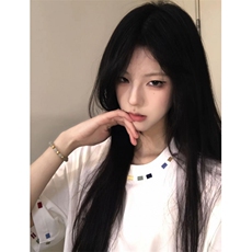 BK910CC-特P28彩虹刺绣重磅短袖T恤男女，男装T恤，星座1007（原301D）