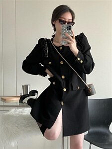 小香风外套图片
