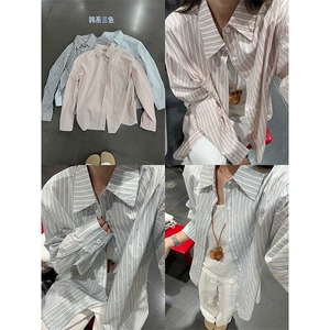 新款CS7145-P46特控78大码高品质美式刺绣笑脸衬衫外套防晒衣