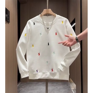 卫衣男士春秋季潮牌痞帅炸街长袖冬装刺绣打底上衣服外穿WYA199图片