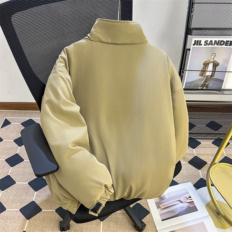 日系工装cityboy棉服男小众冬季加厚潮牌立领棉衣设计高级感外套,男装棉衣,星座1013