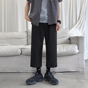 新款男士宽松休闲百搭运动时尚潮流八分裤1211-特批20,男装休闲裤,星座718-1