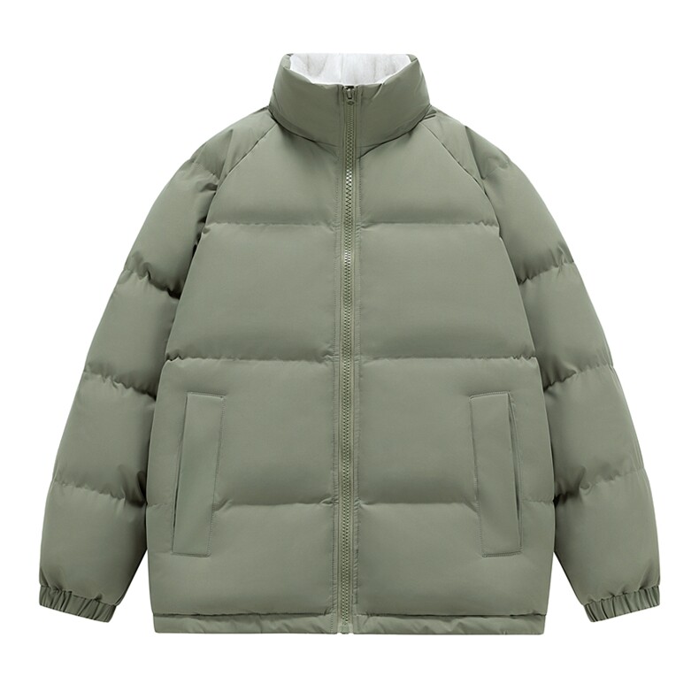 抖音直播连帽棉衣假两件加厚棉袄情侣款百搭面包服MY111-P65,男装棉衣,星座1402-1