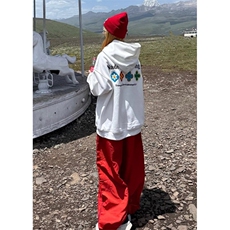 连帽卫衣毛巾绣后包领字母刺绣印花休闲上衣W3015，男装卫衣，星座1116A（原606A-3）