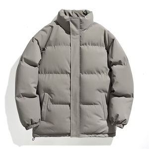 加绒加厚冬款男立领棉衣休闲保暖面包服棉袄外套MY1266 P60图片