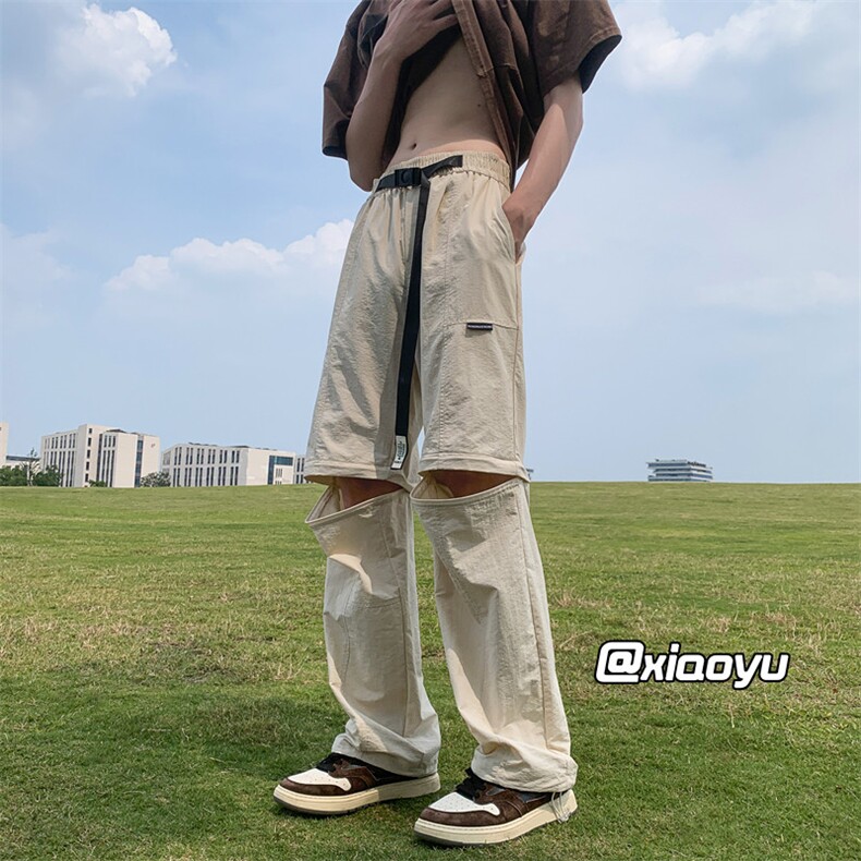 XZ616夏季新款防水速干可拆卸两节休闲裤TY889特P25控48,男装休闲裤,星座512A（原616）