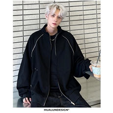 美式复古高街痞帅工装夹克男款休闲棒球服休闲外套潮JK705-P68，男装夹克，电商C307