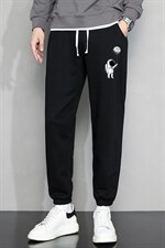 休闲裤男22秋冬新款舒适百搭运动裤潮牌修身工装裤学生卫裤Z913，男装休闲裤，星座815-2